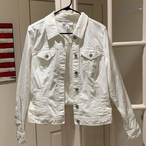White Denim Jacket